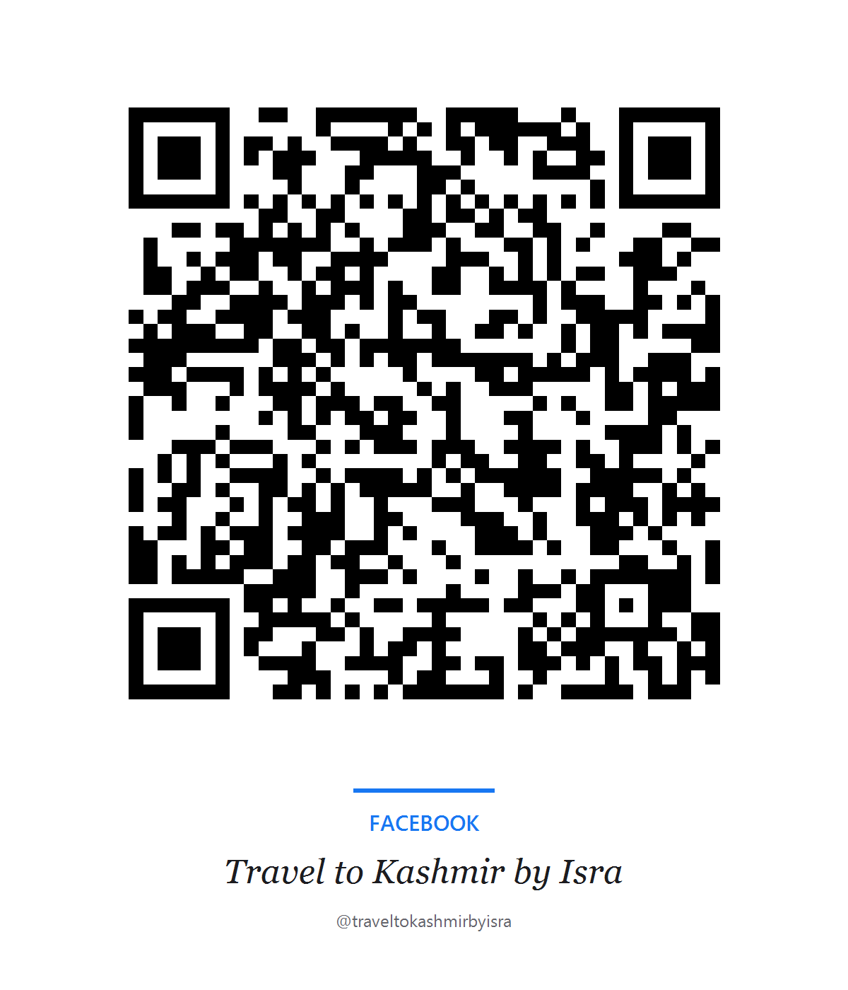 Facebook QR