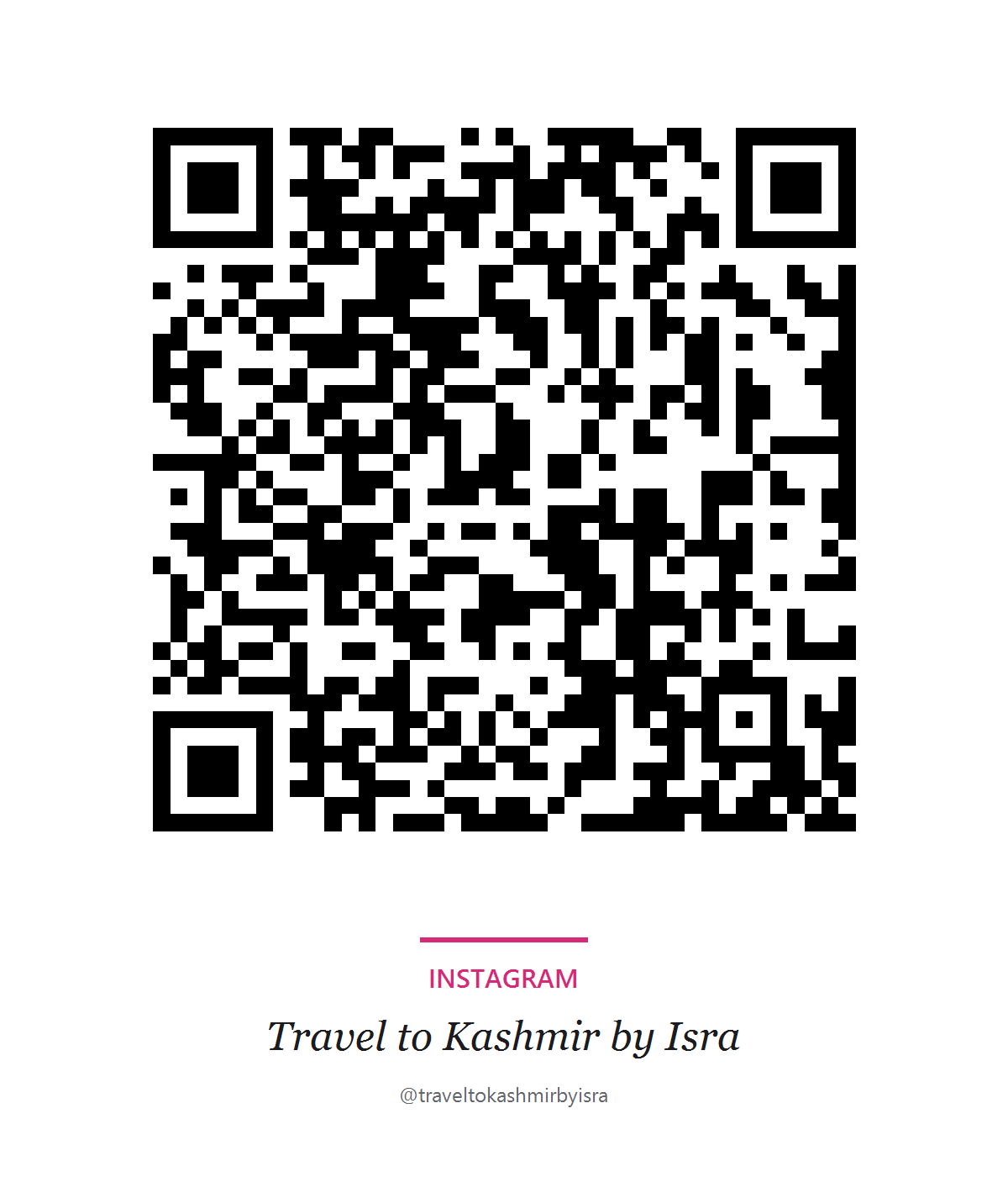 Instagram QR