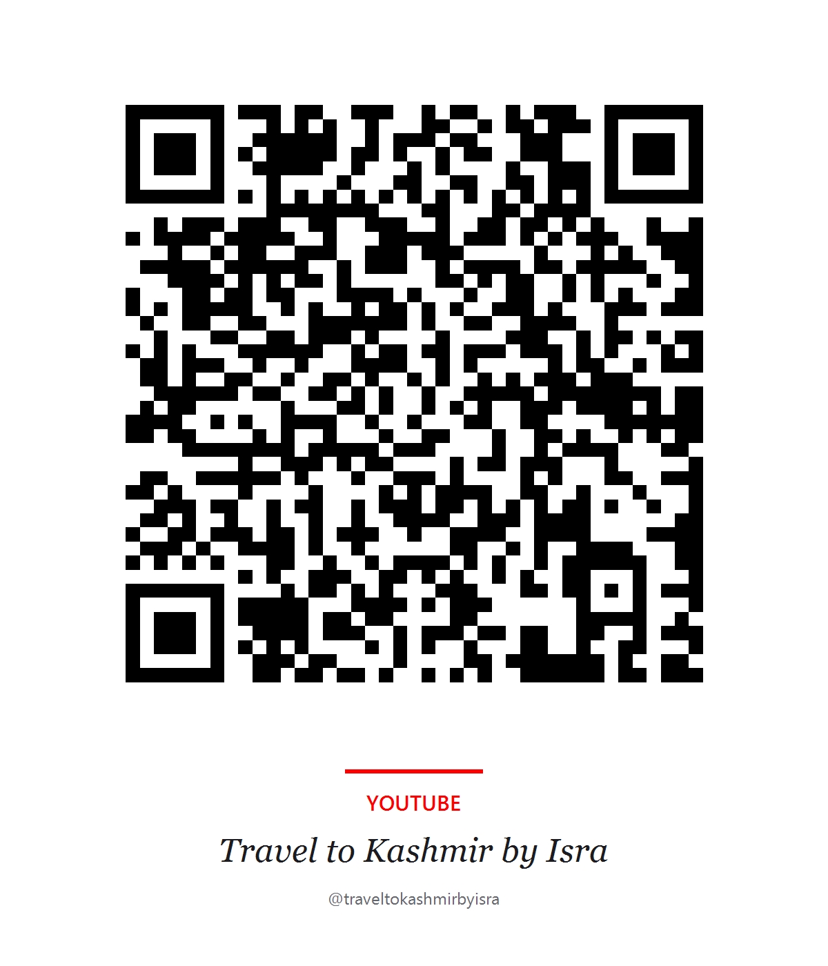 YouTube QR